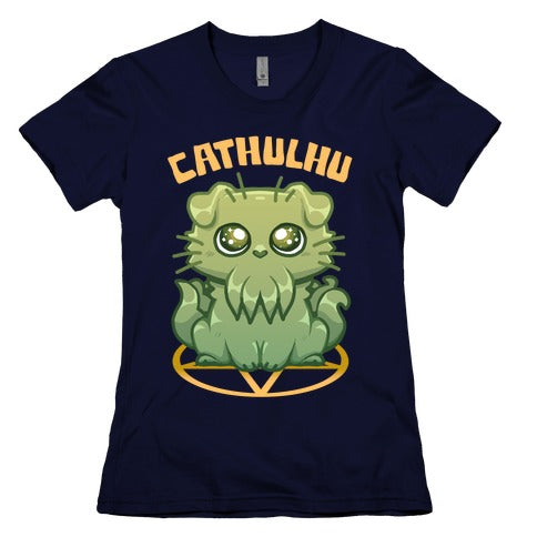 Cathulhu Women's Cotton Tee